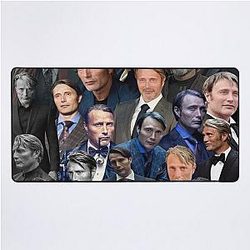 Mads Mikkelsen Photo Desk Mat