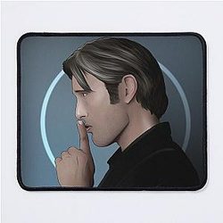 Mads Mikkelsen Art Mouse Pad