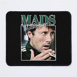 Mads Mikkelsen 90's Mouse Pad