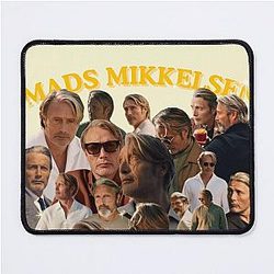 Golden Mads Mikkelsen Mouse Pad