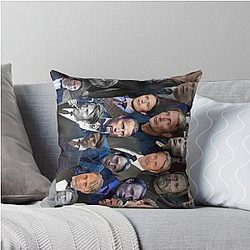 Mads Mikkelsen Throw Pillow