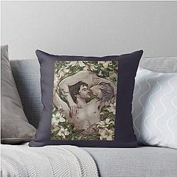Hannigram Mads Mikkelsen Lecter Awesome Throw Pillow