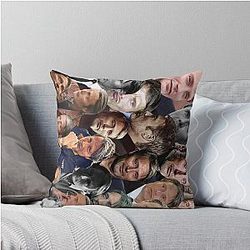 Mads Mikkelsen Photo Throw Pillow