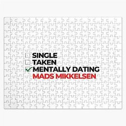 Mentally Dating Mads Mikkelsen Jigsaw Puzzle