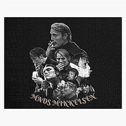 Mads Mikkelsen Smoking Jigsaw Puzzle