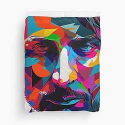 Mads Mikkelsen Art Duvet Cover