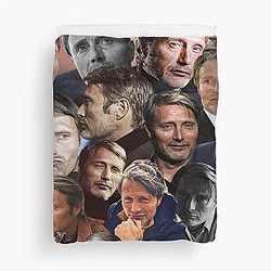 Mads Mikkelsen Photo Duvet Cover