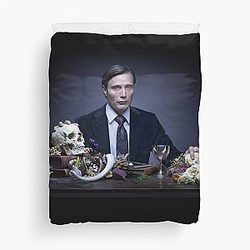 Mads Mikkelsen Hannibal Duvet Cover