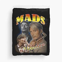 Mads Mikkelsen Bootleg Duvet Cover