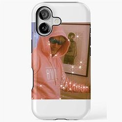 Mads Mikkelsen Pink Hoodie Aesthetic iPhone Case