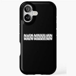 Mads Mikkelsen - White iPhone Case