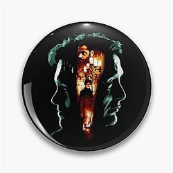 Hannibal Lecter Mads Mikkelsen Artwork Pin