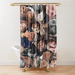 Mads Mikkelsen Photo Shower Curtain