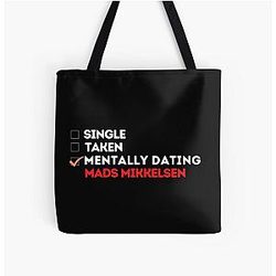 Mentally Dating Mads Mikkelsen Tote Bag