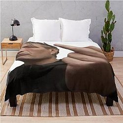 Mad Mikkelsen Throw Blanket