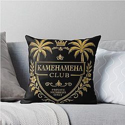 Kamehameha Club Malegnum PI Throw Pillow