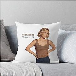 Magnum P.I. Higgins Poster Throw Pillow