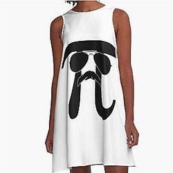 Magnum Pi A-Line Dress