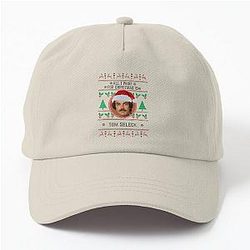 All I Want For Christmas Tom Selleck Magnum PI Dad Hat
