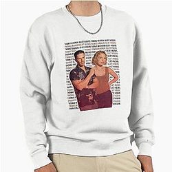 Magnum P.I. Thomas Magnum and Juliet Higgins Poster Sweatshirt
