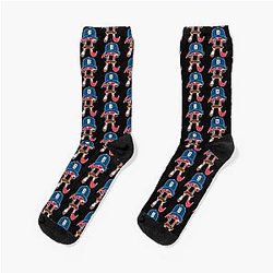 Magnum Pi Graphic Socks