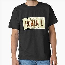 Magnum PI License Plate Classic T-Shirt