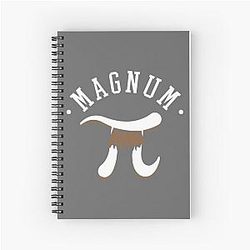 Magnum P.I. Spiral Notebook