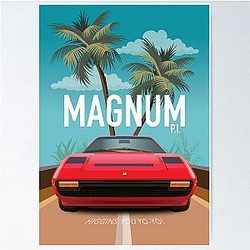 Magnum PI TV Series Poster