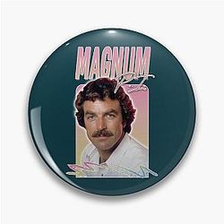 Magnum PI 80s Tom Selleck Pin