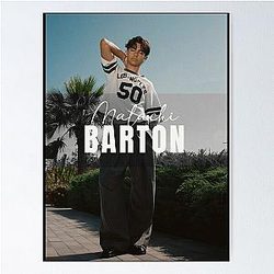 Malachi Barton Portrait Artistic Illustration Poster