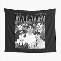 Malachi Barton Vintage Bootleg Retro TV Actor Fan Art Tapestry