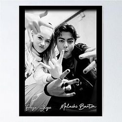 Malachi Barton & Freya Skye Vintage Poster