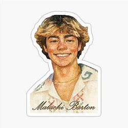 Malachi Barton Watercolor Painting Sticker