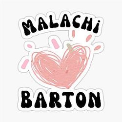 Malachi Barton Design Sticker