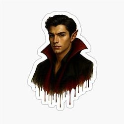 Dracula Malachi Barton Sticker