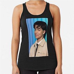 Malachi Barton Aesthetic Fan Art Portrait Racerback Tank Top