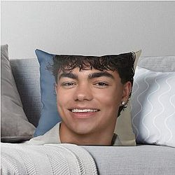 Malachi Barton Rising Actor Spotlight Inspiring Talent Profile Throw Pillow