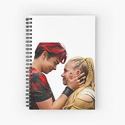 Malachi Barton and Freya Skye Merch: sticker pack, notebooks, posters, hardcover journals, mugs, tote bags - Pinterest - Malachi Barton Merch Fan Art