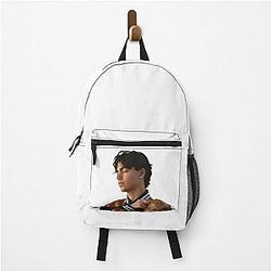 Malachi Barton Merch: sticker pack, posters, hard cover journals, mugs, tote bags- Pinterest Aesthetic Malachi Barton Fan Art Backpack