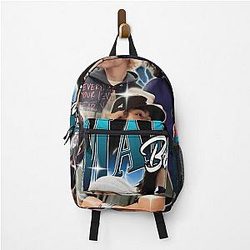 Malachi Barton Retro Hero Collage Bold Fan Art Backpack