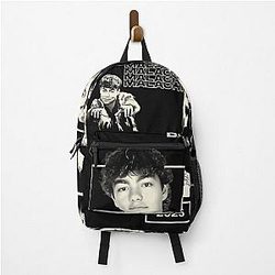 Malachi Barton Aesthetic Edit Retro Monochrome Collage Backpack