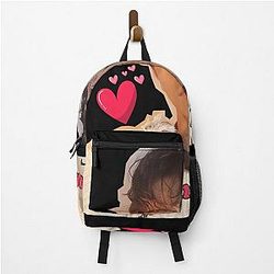 Malachi Barton Soft Aesthetic Edit Cute Cozy Portrait Design Backpack