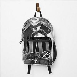 Malachi Barton 90s Vintage Bootleg Retro TV Actor Fan Art Backpack