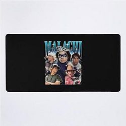 Malachi Barton Retro Hero Collage Bold Fan Art Aesthetic Desk Mat