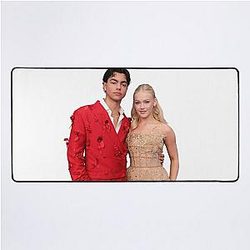 Malachi Barton and Freya Skye Merch: sticker packs, notebooks, posters, hard cover journals, mugs, tote bags - Pinterest - Aesthetic Malachi Barton Merch Fan Art Desk Mat