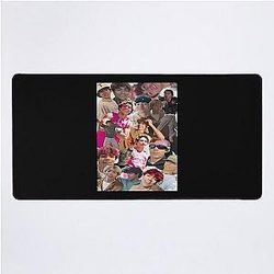 Malachi Barton Colorful Teen Art Desk Mat