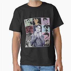Malachi Barton Pop Collage Colorful Retro Portrait Design Classic T-Shirt