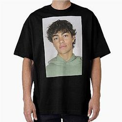 Malachi Barton Soft Aesthetic Portrait Youthful Art Style Oversized T-Shirt