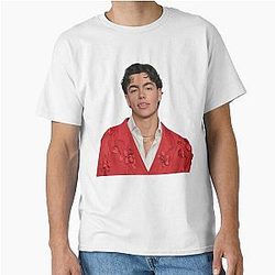 Malachi Barton Merch: sticker packs, poster, hardcover journals, mugs, tote bags - Pinterest - Aesthetic Malachi Barton Fan Art Classic T-Shirt