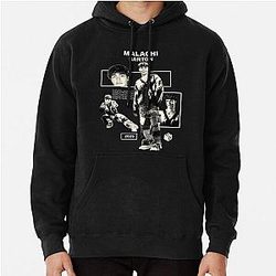 Malachi Barton Edit Retromonochrome Fan Art Collage Pullover Hoodie